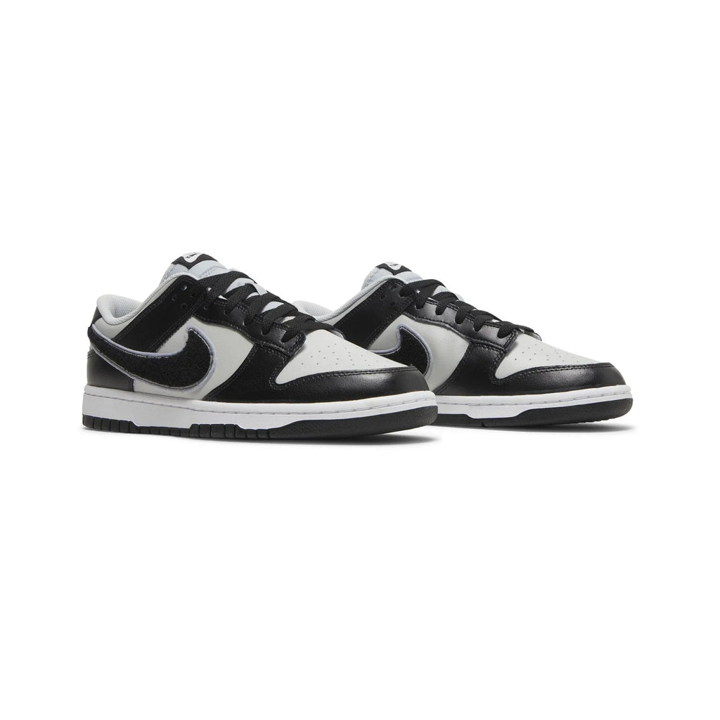 Nike Dunk Low 'Chenille Swoosh Black Grey' (2022)